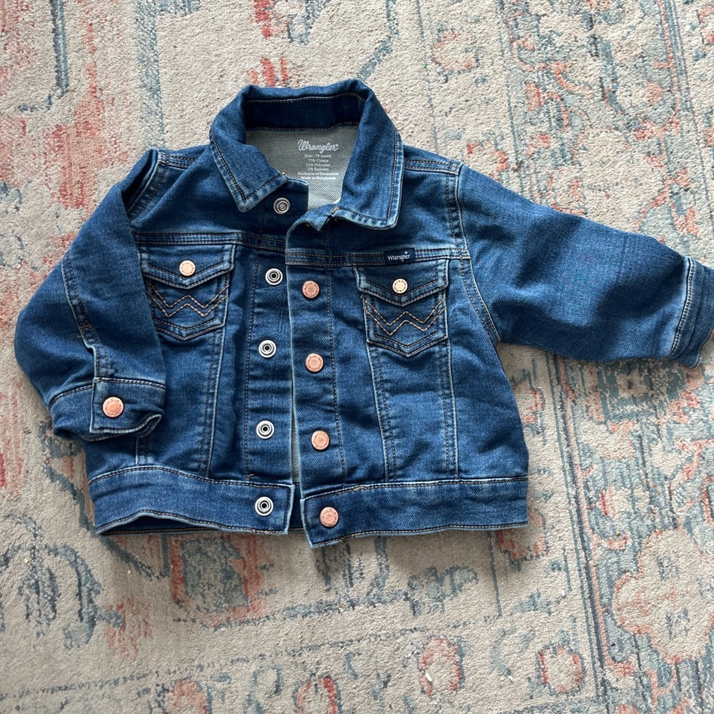 COPY - Baby Wrangler Jean Jacket Size 18M